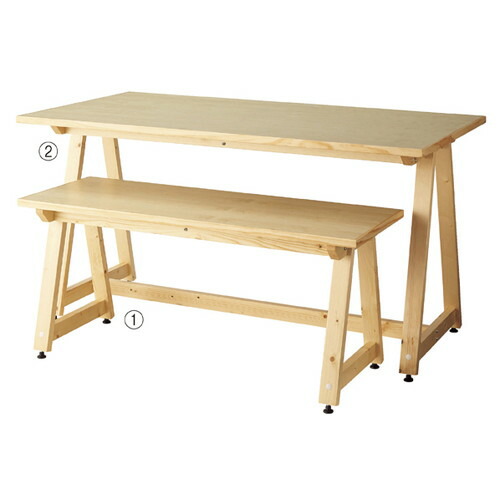 (本体) デルタテーブル クリア W150cm kp38-654-32-2