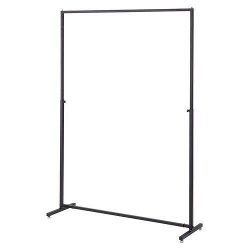 (本体) インハングタイプ ハンガーラック W120cm 角パイプ ブラック kp38-785-39-1