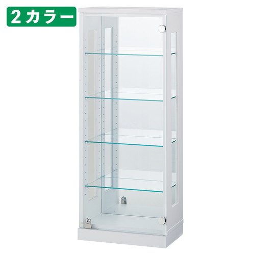(本体) 木製コレクションケース H100cm グレー kp38-797-94-2