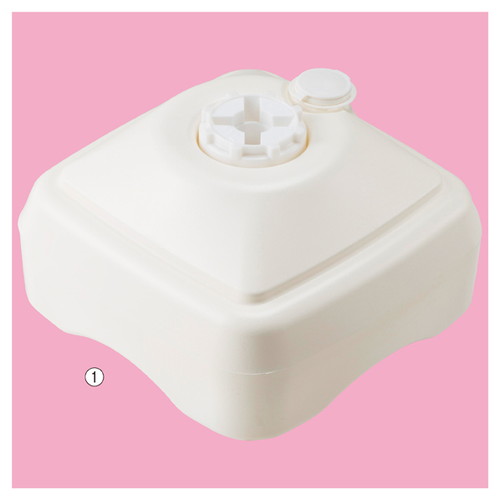 のぼり用注水式スタンド 白 11リットル (5台) kp38-234-8-3
