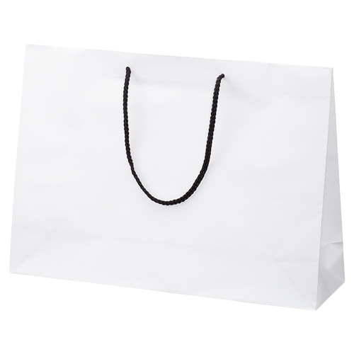 マット貼り紙袋 白 45×13×30cm (150枚) kp38-781-95-13