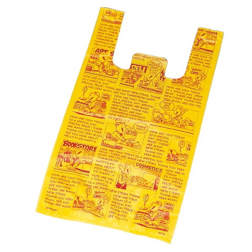 レジ袋 アメリカンコミック 18×35[23]×横マチ10cm (6000枚) kp38-295-19-11 27,869円