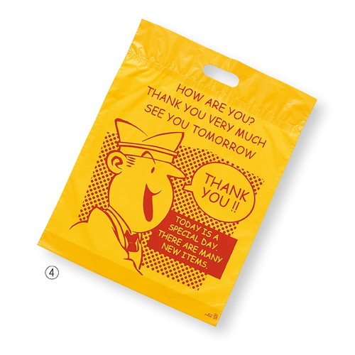 アメリカンコミック ポリ袋 35×45×底マチ6cm (1200枚) kp38-430-93-9 25,749円