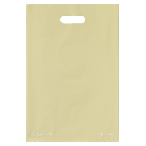 ポリ袋ソフト型 カラー アイボリー 40×50cm (500枚) kp38-782-45-7