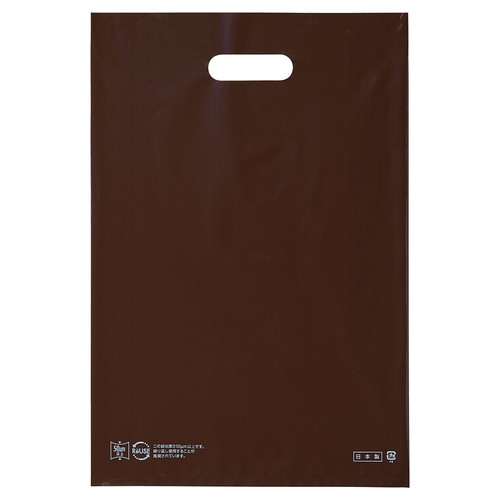 ポリ袋ソフト型 カラー ブラウン 25×40cm (2000枚) kp38-782-50-5