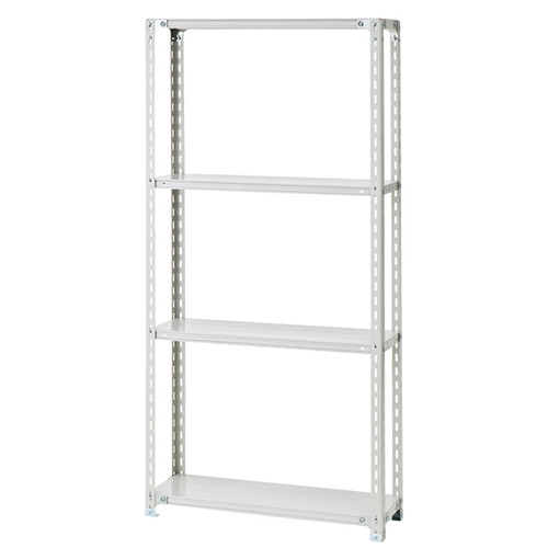 (店舗運営用品) (事務機器) (在庫ラック) kp38-362-3-10 軽量ラック 120kg/段 4段(H180cm) W180.1×D30.1cm