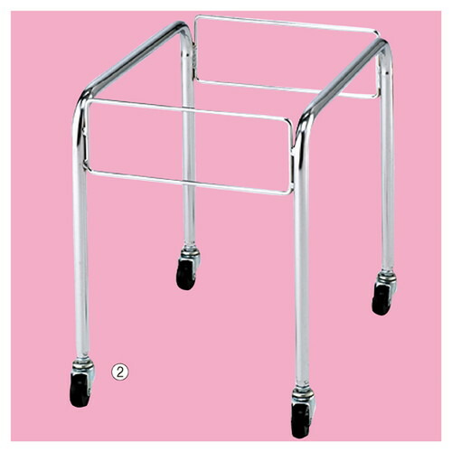 (店舗運営用品) (運営サポート用品) (買い物カゴ) kp38-379-7-2 脚長カゴ置き台 33リットル用