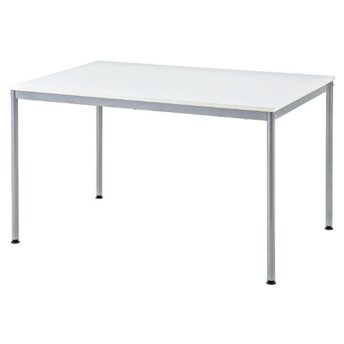 (店舗運営用品) (事務機器) (会議・MTテーブル) kp38-554-89-3 ミーティングテーブル W180cm ホワイト