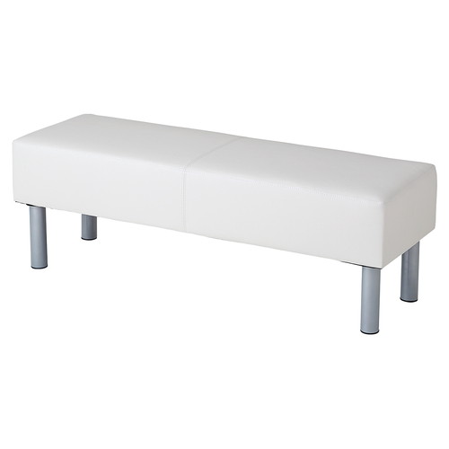 (店舗運営用品) (事務機器) (ソファ・ベンチ) kp38-801-80-1 ロビーベンチW120cm アイボリー 17,702円