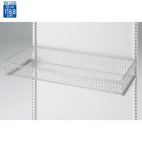 KZ/KS ワイヤーバスケットセット 3段可変式 120cmタイプ D30cm (1セット) kp38-28-7-1