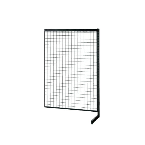 (連結) スタンダードフレーム SF強化型 片面 W120cmタイプ H180cm ブラック ※本体別売 kp38-421-78-3