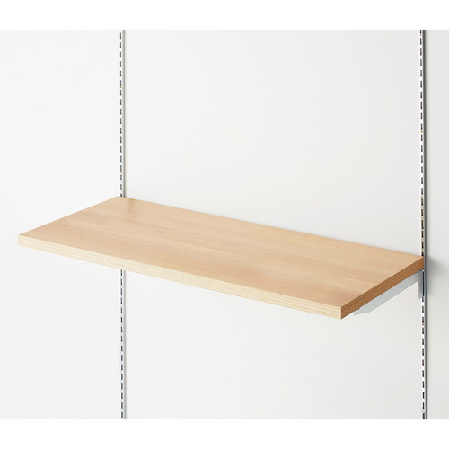木棚セット W90×D45cm クロームブラケット エクリュ (1セット) kp38-422-54-1