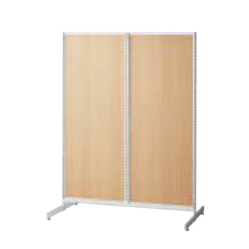 (本体) スタンダードフレーム SF120中央両面タイプ W120×H150cm 白 エクリュパネル付き kp38-751-19-3