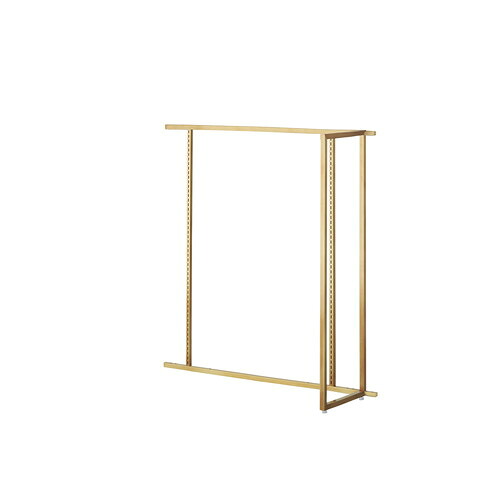 (連結) ユニットラック UR120中央片面タイプ W120×H135cm アンティークゴールド オープンタイプ ※本体別売 kp38-751-43-1