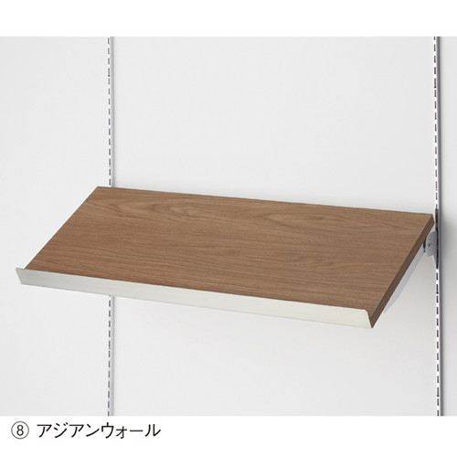 傾斜木棚セット W90×D40cm クロームブラケット アジアンウォール (1セット) kp38-751-54-8