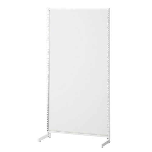 (本体) スタンダードフレーム SF90中央片面タイプ W90×H180cm 白 ホワイトパネル付き kp38-751-8-4
