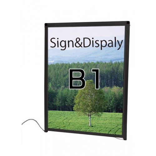 【LEDパネル】【LEDライトパネル】【ブラックバリウスパネルLED】 B1 屋外用 BVAPALED-B1｜看板材料　店
