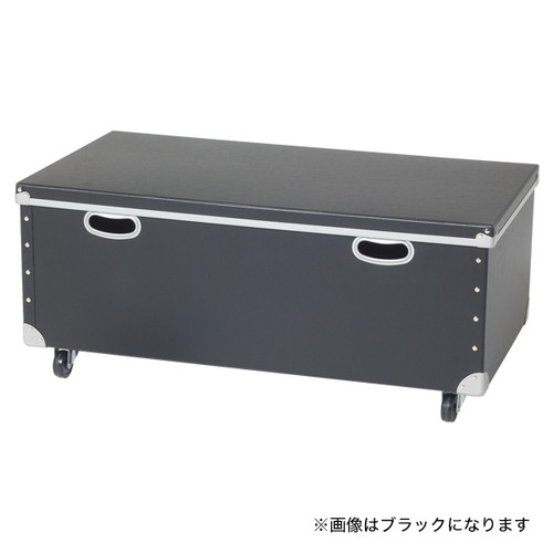 【ファイバー収納BOXフタ付W830ナチュラル】 50640NAT|看板材料 店