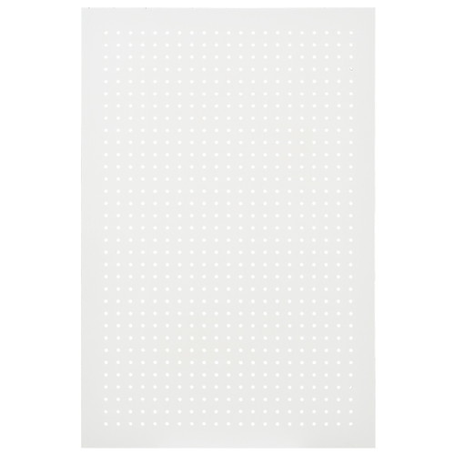 【有孔パネル】【スリット】 600×900ホワイト 61901-01|看板材料 店