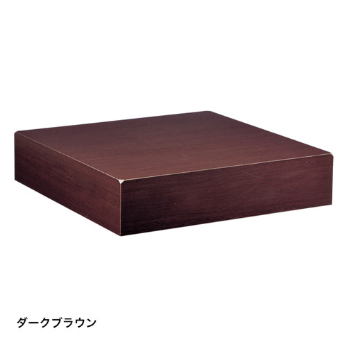 【木製ディスプレイ シェルフ】【木製ボックスステージ 】【H200 】【W900&times;D900 】【ホワイト 】 53903-2*｜看板材料　店 27,565円