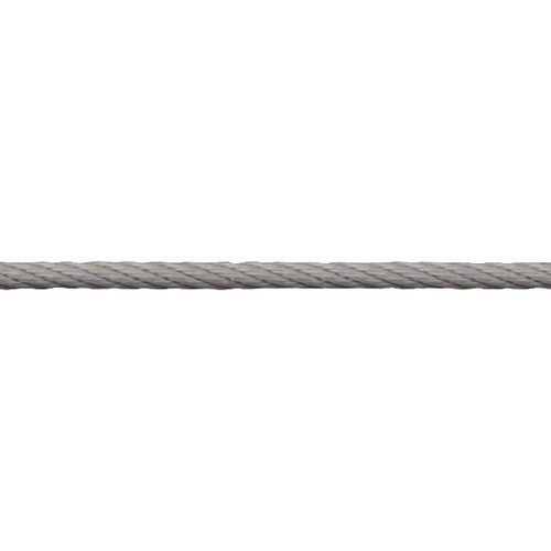 【カラーワイヤー】【φ1.5】 100M グレー 58487GRY 取付も簡単な軽量のピクチャーレール。店舗やオフィス、イベント会場など多用途に活躍。｜ピクチャーレール ピクチャーレールニトリ ピクチャーレールワイヤー ピクチャーレールフック 壁レール ピクチャーレール天井 壁レ