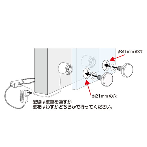 【店舗用品/販促用品】LEDサインナットレッド4ケ62187-03販促用品/店舗用品/展示会/イベント/ディスプレイ/陳列什器/運営備品/バックヤード備品/POP/演出用品/店舗什器/通販/カタログ/ネットショップ