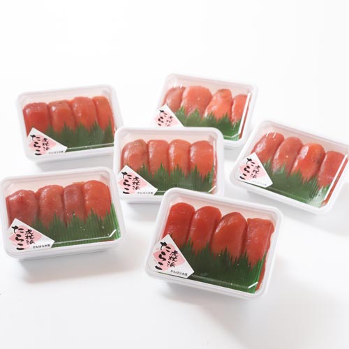 【送料無料】虎杖浜たらこ100ｇ（6パック）【切れ子】【お中元】【お歳暮】【ギフト】【たらこ】【タラコ】