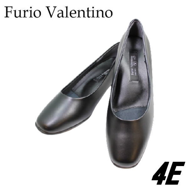 【楽天市場】Furio Valentino 3451 黒（ブラック）4E プレーンパンプス レディースパンプス 黒パンプス 通勤パンプス