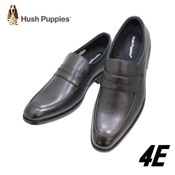 ハッシュパピー 靴 メンズ 置き目毛革 M902T黒 (黒いこと) HUSH PUPPIES 商行為シューズ 通い 御勤め履きスリッポンシューズ 紐皆無 事務室 クールビズ