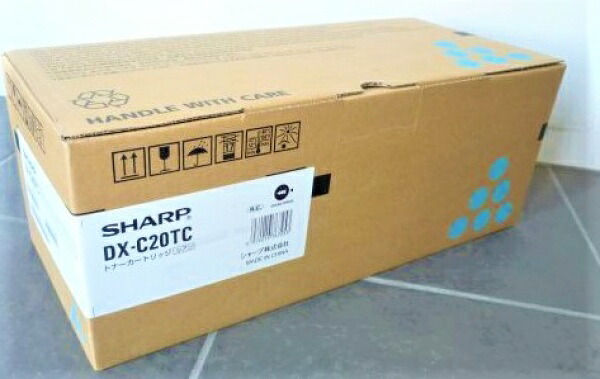 シャープ DX-C20JTC シアン 【純正】 トナー