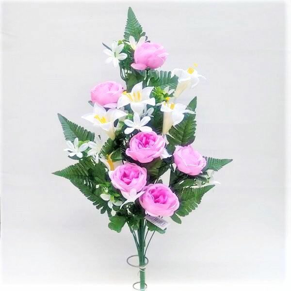 楽天市場】【造花 仏花】造花仏花・盆花 36cm（仏壇 お墓 お供え花 供花） : フラワーデコレーション ハセガワ