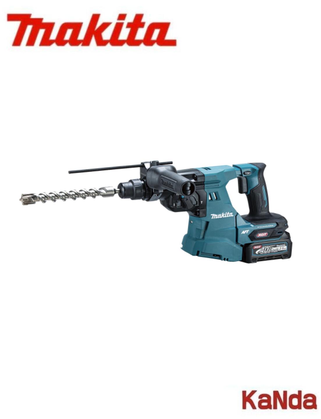 makita マキタ HR011GRDX 28粍申し受ける式ハンマドリル バッテリBL4025×2本・申し受ける器DC40RA・容れもの付 ※集じん取り合わせ別売り