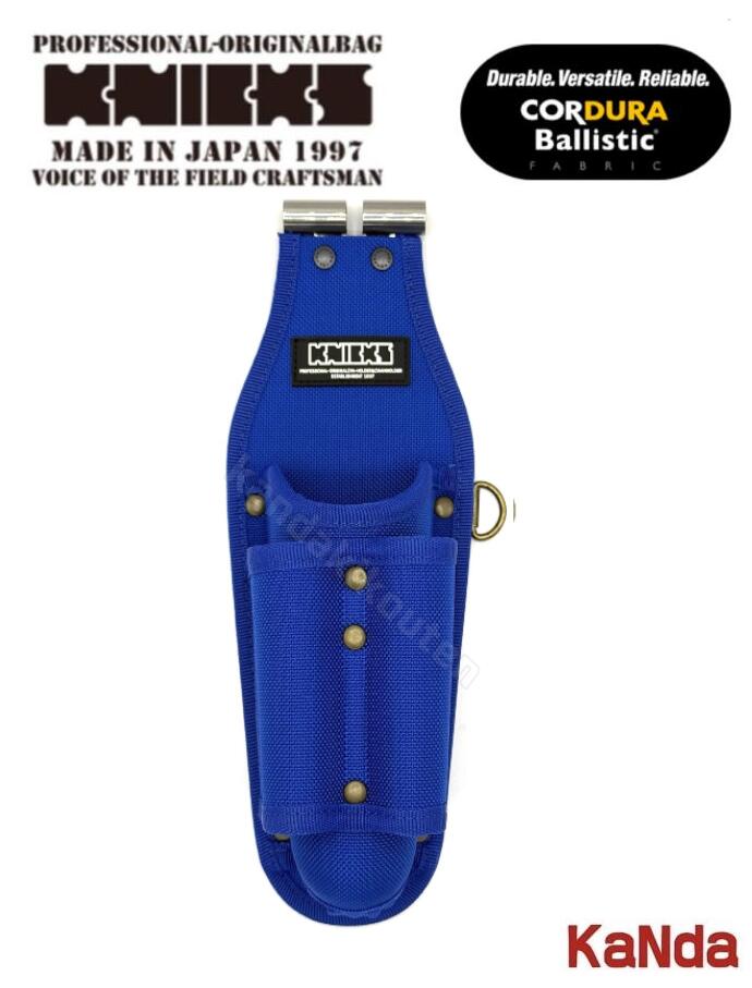 KNICKS ニックス BABLT-103JNDX EVA/コーデュラバリスティック出どころ書き込み型せん孔機１番ウッド3P保持者DX［TIT一皿強化入り口・入口］ 腰袋 腰御先棒 物の具差し チェーン店式 金具