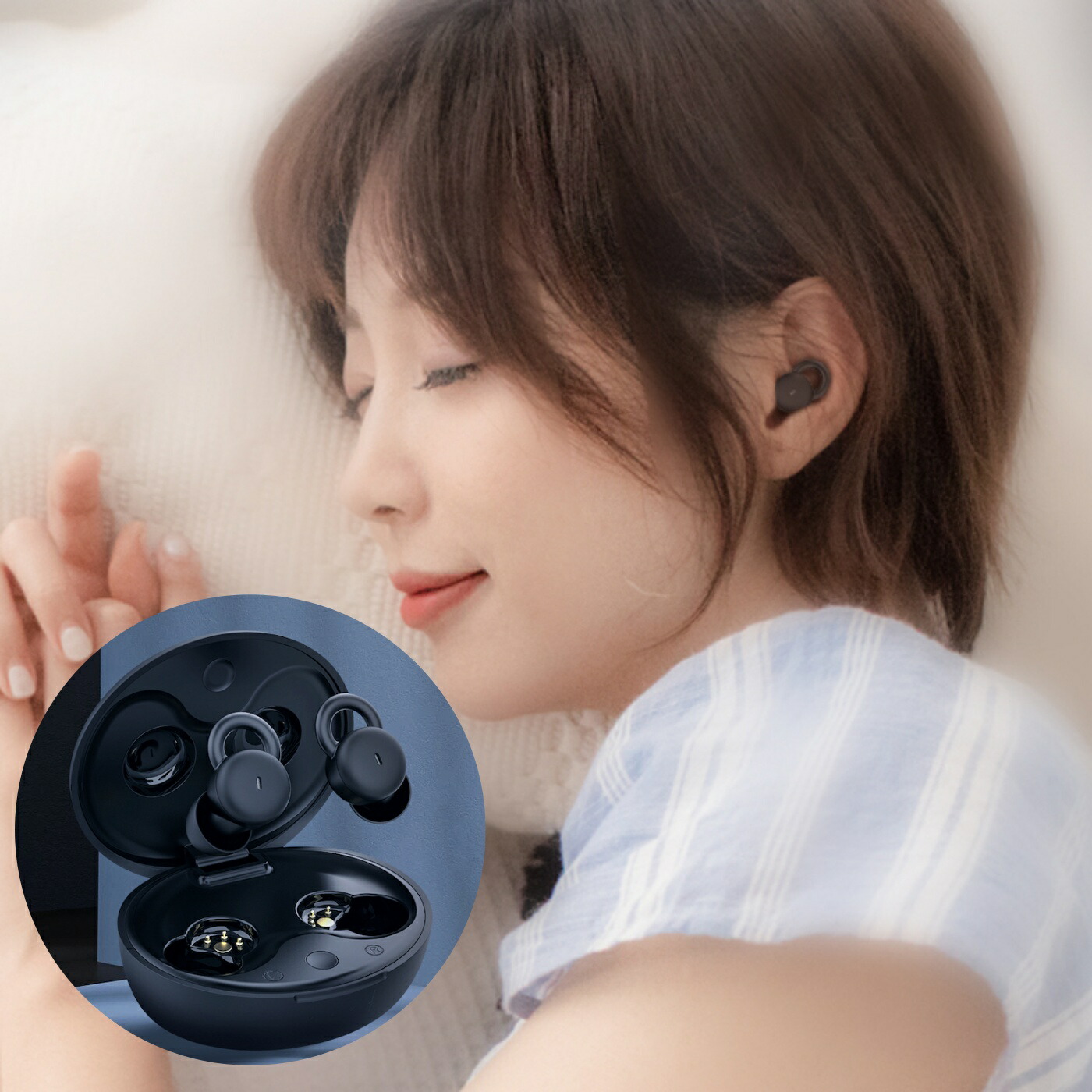 楽天市場】寝ホン 痛くない ワイヤレス 睡眠用イヤホン Bluetooth 寝ながら 完全ワイヤレスイヤホン ミニサイズ 超小型 カナル型 高遮音性  左右分離型 片耳/両耳 自動ペアリング 通話 Type‐C iOS Android 送料無料 /slear001 : Sealing Wax  Specialty