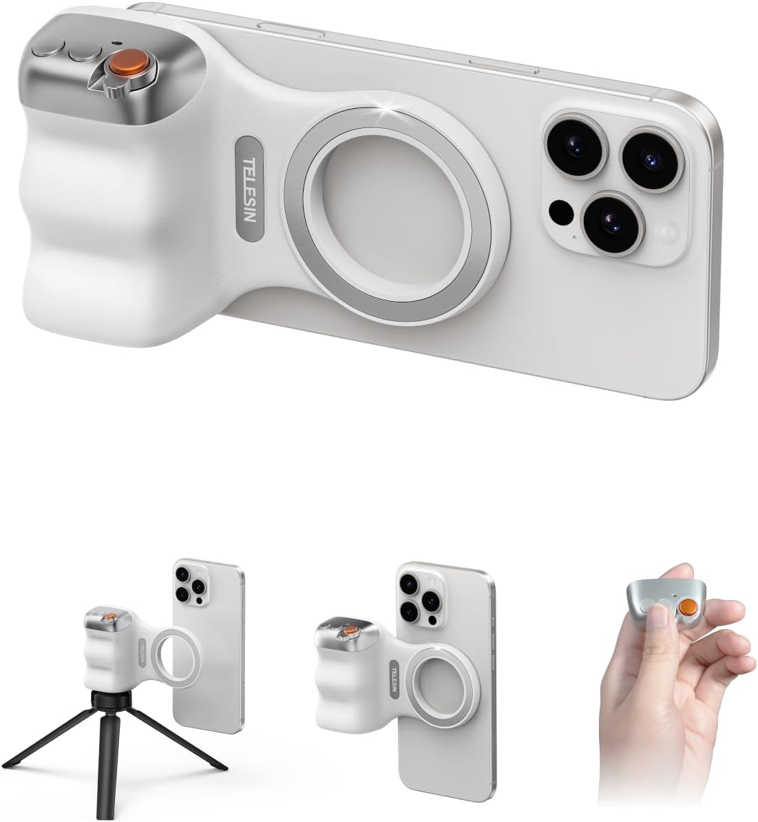 楽天市場】TELESIN iPhone17 Pro Max マグネット カメラグリップ