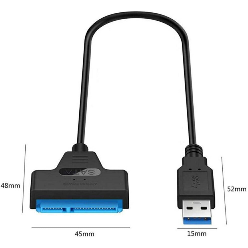 待望 SATA USB 3.0 変換アダプター 2.5インチ SSD HDD用 SATAケーブル 5Gbps 高速 SATA3 コンバーター USB3. 0 2TB HDD 外付け 変換 コネクタ ハードディスク ポータブル maurovieira.com.br