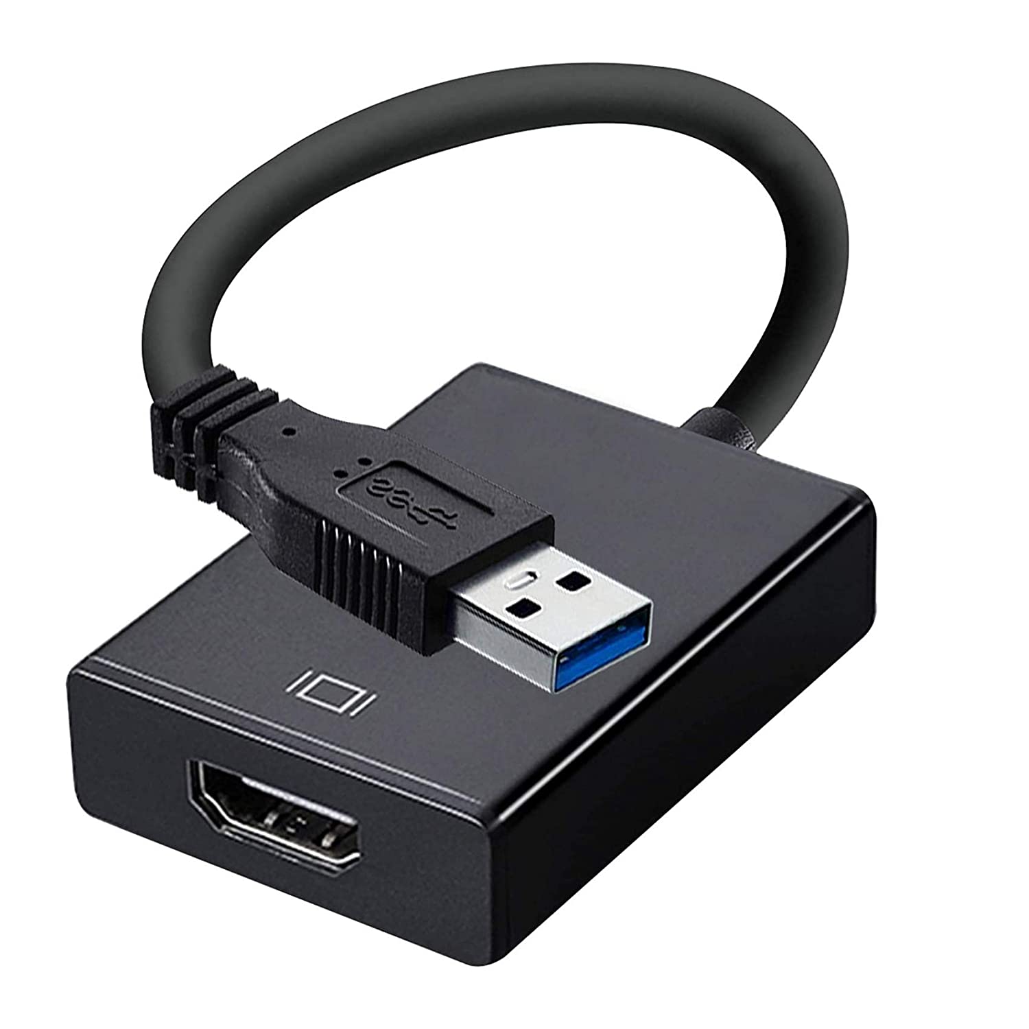 楽天市場】【最新型】 USB HDMI 変換 アダプタ USB HDMI ケーブル USB HDMI 変換コネクタ USB3.0 HDMI 変換  アダプタ 3.0 5Gbps高速伝送 1080P対応 高画質 音声出力 ディスプレイアダプタ 安定出力 コンパクト 使用簡単 MAC/Windows  XP/7/8/8.1/10 対応 (BLACK, HDMI ...