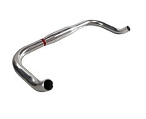 NITTO(日東) ドロップハンドル RB-018 SSB RB-018 SSB φ31.8 420 シルバー|KANADE STORE店