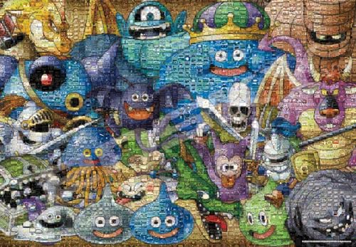 楽天市場】ジグソーパズル 1000ピース ドラゴンクエスト スライムたち