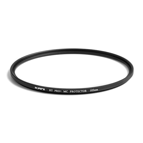 KANI 105mm レンズ保護フィルター HT PRO+ MC Protector レンズ保護用 スーパーホワイトガラス採用 低反射 薄枠 撥