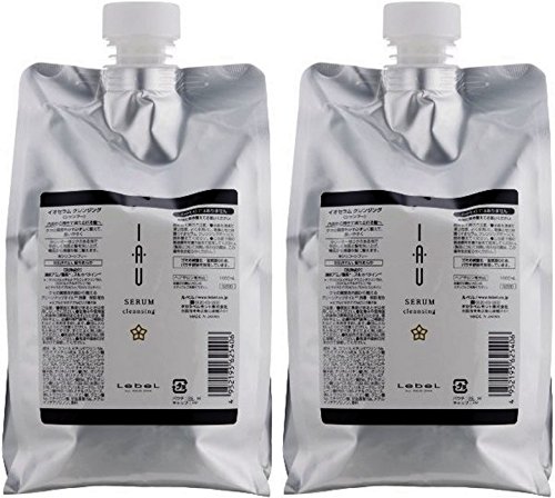 ルベル イオ セラム クレンジング シャンプー 1000mL &times;2個セット 詰め替え用 業務用 Lebel iau SERUM｜KANADE　STORE店