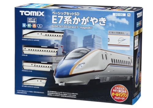 トミーテック(TOMYTEC) TOMIX Nゲージ ベーシックセット SD E7系 かがやき 90190 鉄道模型 入門セット