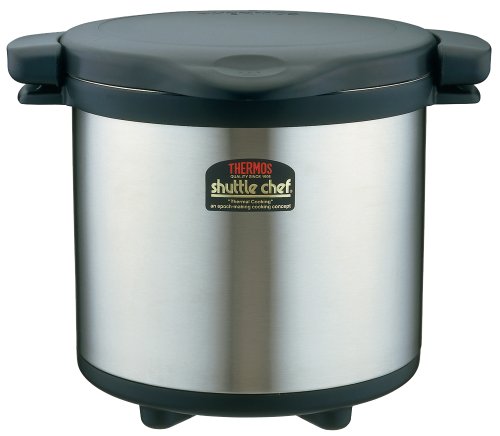 サーモス 真空保温調理器 シャトルシェフ 8.0L ブラック KPS-8001 BK こげつきにくい｜KANADE　STORE店