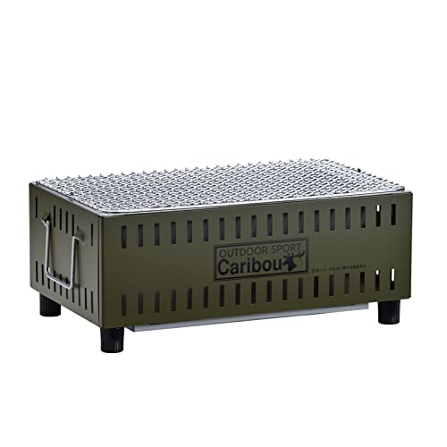 グリーンライフ(GREEN LIFE) 『ゆるキャン△』コラボ 日本製 バーベキュー BBQ 軽量 コンパクト卓上シチリン UC-350-YC(画像