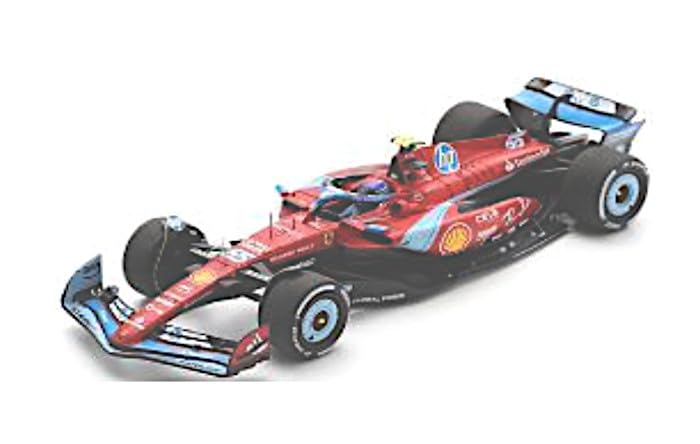 ルックスマート 1/43 スクーデリア フェラーリ SF-24 2024 F1 マイアミGP 5位 #55 C.サインツ 完成品