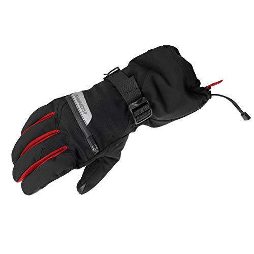 [コミネ] バイク システムウインターロンググローブ XL Black/Red 06-845 GK-845