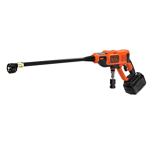 ブラックアンドデッカー(BLACK+DECKER) 高圧 ハンディウォッシャー 5in1ノズル DIY 電動工具 エア工具 高圧洗浄機 自動車｜KANADE　STORE店