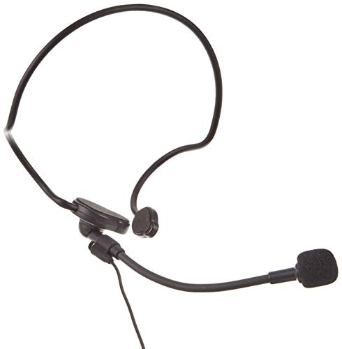 ユニペックス WM-3100・WM-8100A用ヘッドセット形マイクロホン 黒色|KANADE STORE店