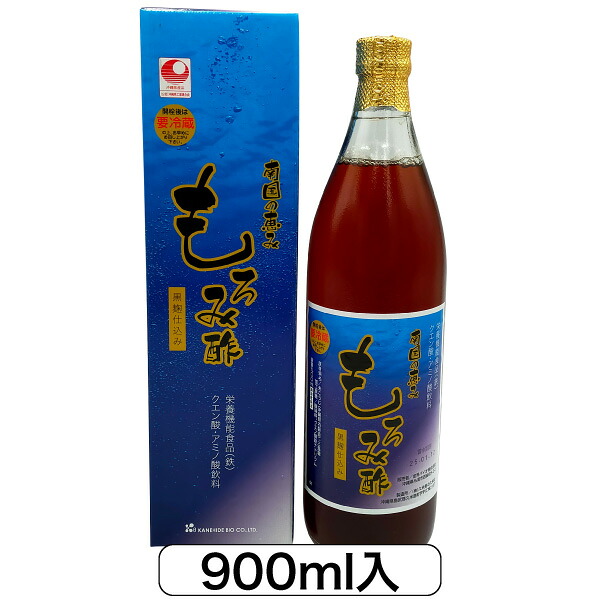 南国の恵み もろみ酢 900ml 金秀バイオ 公式 沖縄県産 カネヒデ かねひで 酢 美容 ダイエット ドリンク 飲みやすい クエン酸 アミノ酸 栄養機能性食品 鉄 黒麹 こうじ｜58Beauty＆Bio