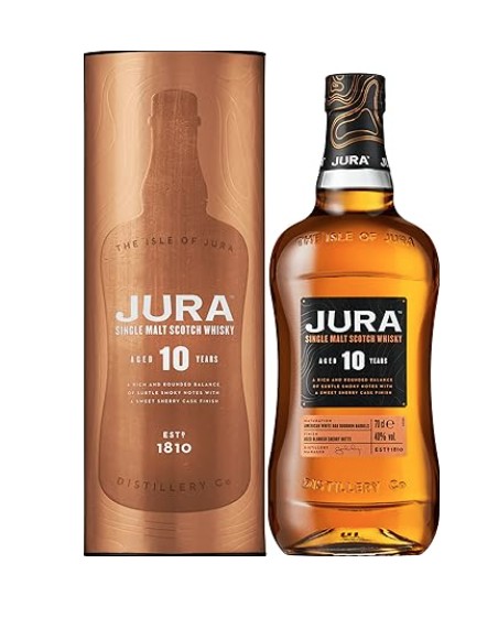 Jura ジュラ10年　グラス2個付き 楽天市場】ジュラ10年グラス2個付きパック40% 700mlジュラ10年